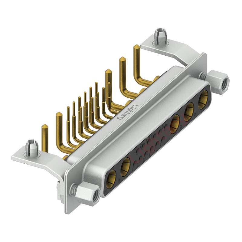 17W5母PCB彎插板/鉚支架10.8/大電流10A