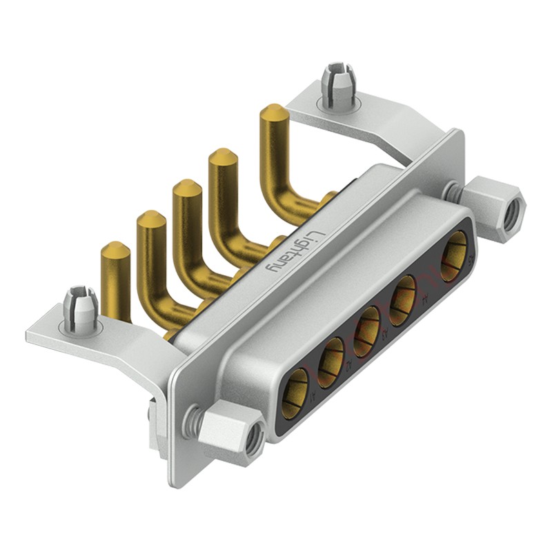 5W5母PCB彎插板/鉚支架10.8/大電流20A