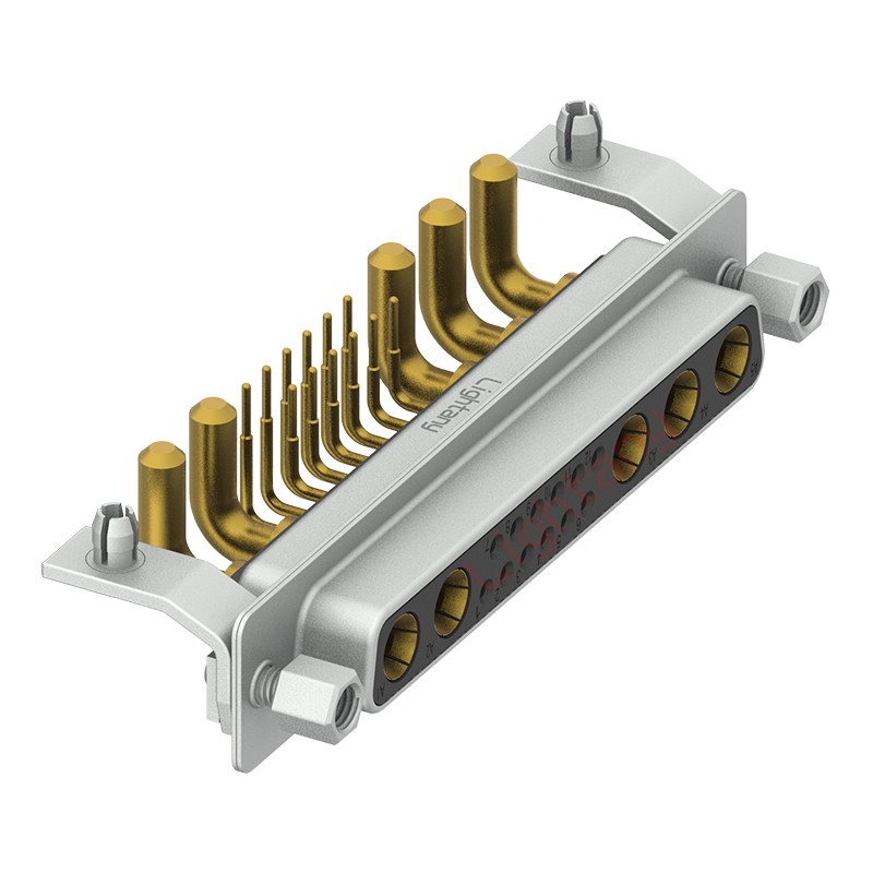 17W5母PCB彎插板/鉚支架10.8/大電流30A