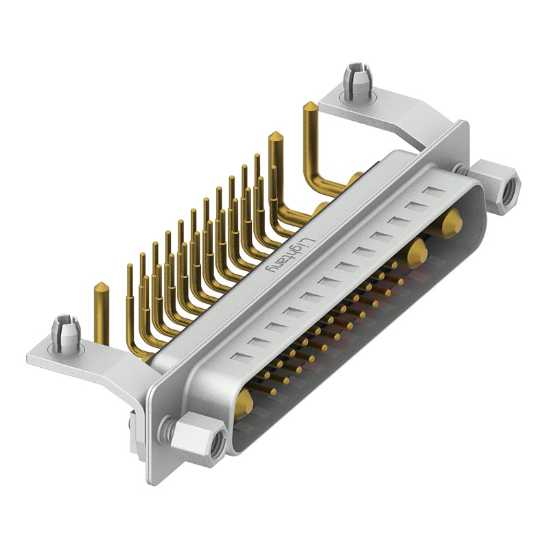 25W3公PCB彎插板/鉚支架11.6/大電流10A