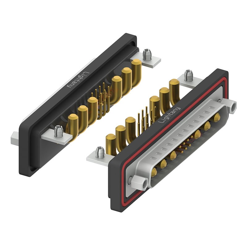 防水13W6A公彎插板/鉚支架/鎖螺絲/大電流40A