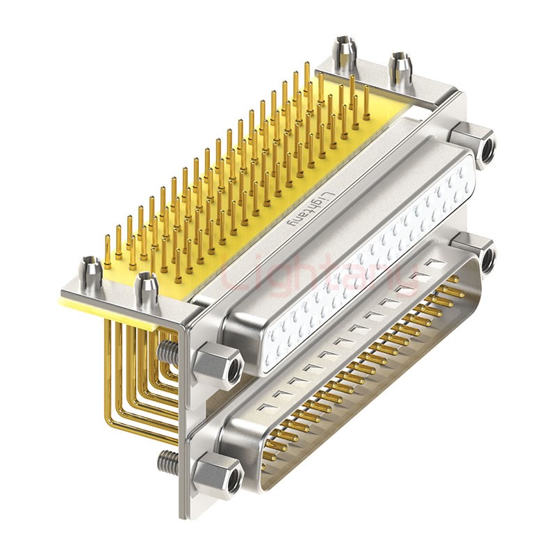 DR37 上公下母 間距15.88車(chē)針雙胞胎 D-SUB連接器