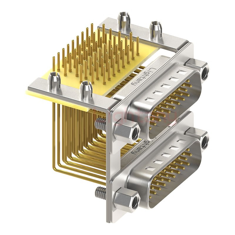 HDR26 公對(duì)公間距19.05車(chē)針雙胞胎 D-SUB連接器