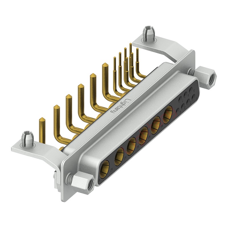 13W6B母PCB彎插板/鉚支架11.6/大電流10A