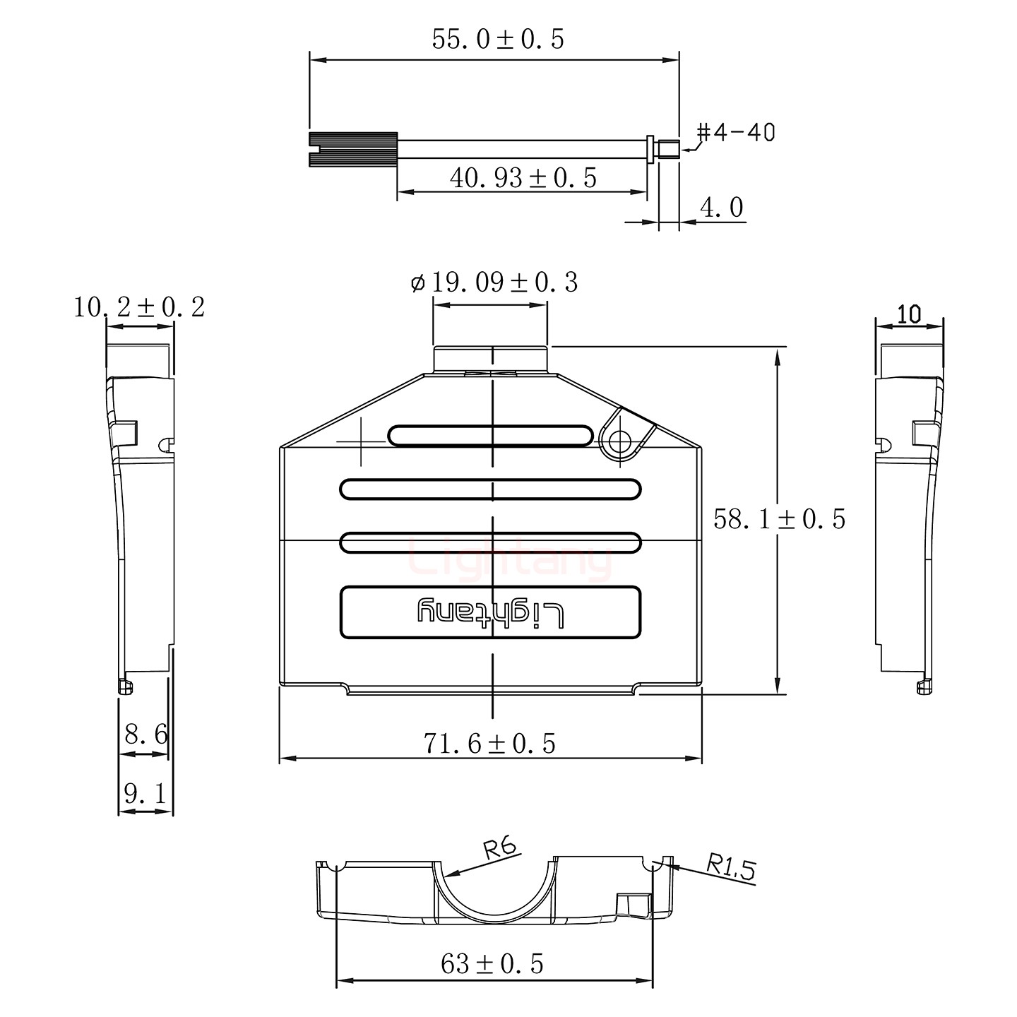 17W5母短體焊線(xiàn)40A+37P金屬外殼2185直出線(xiàn)4~12mm