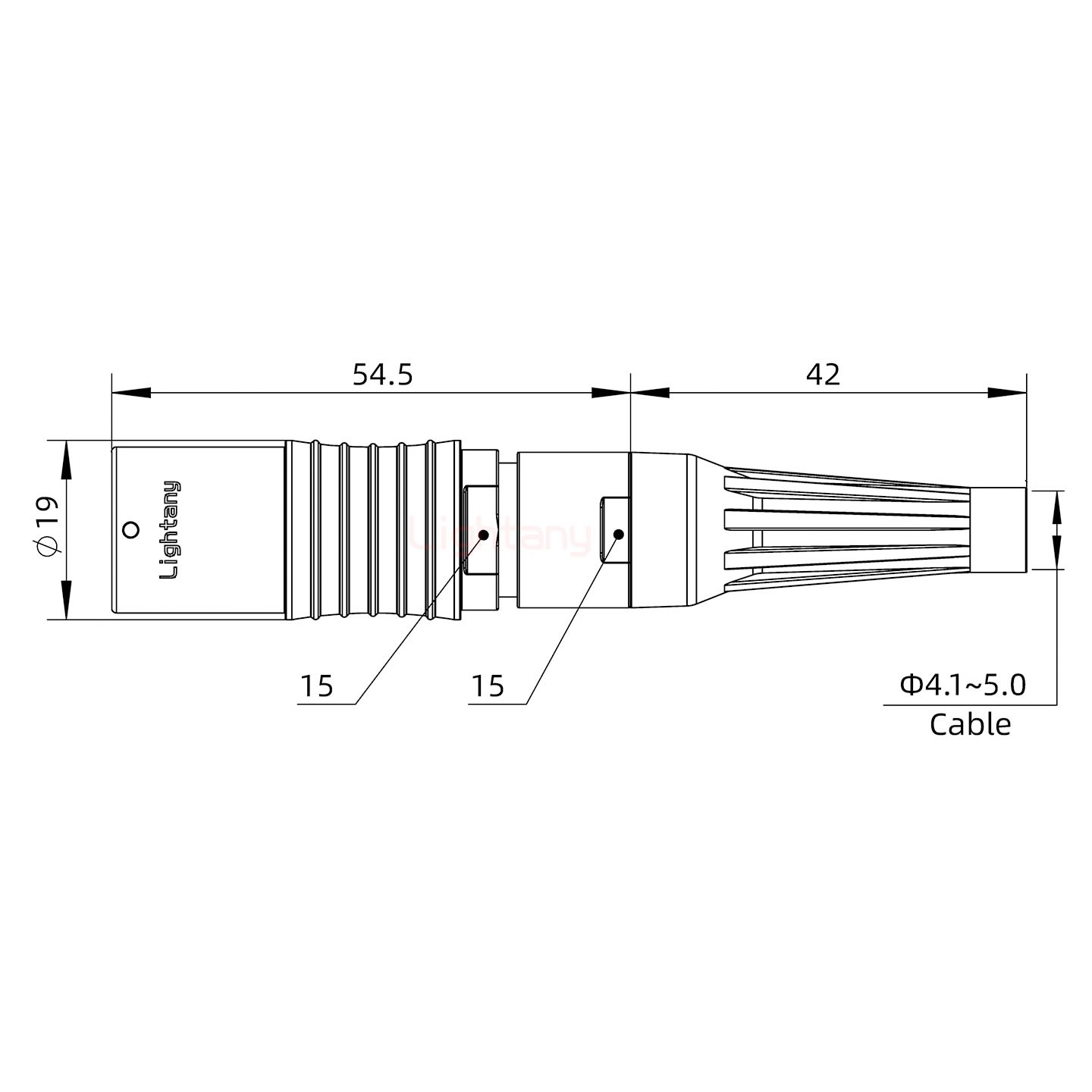 PHG.3B.006.CLLM52Z帶護(hù)套浮動(dòng)插座