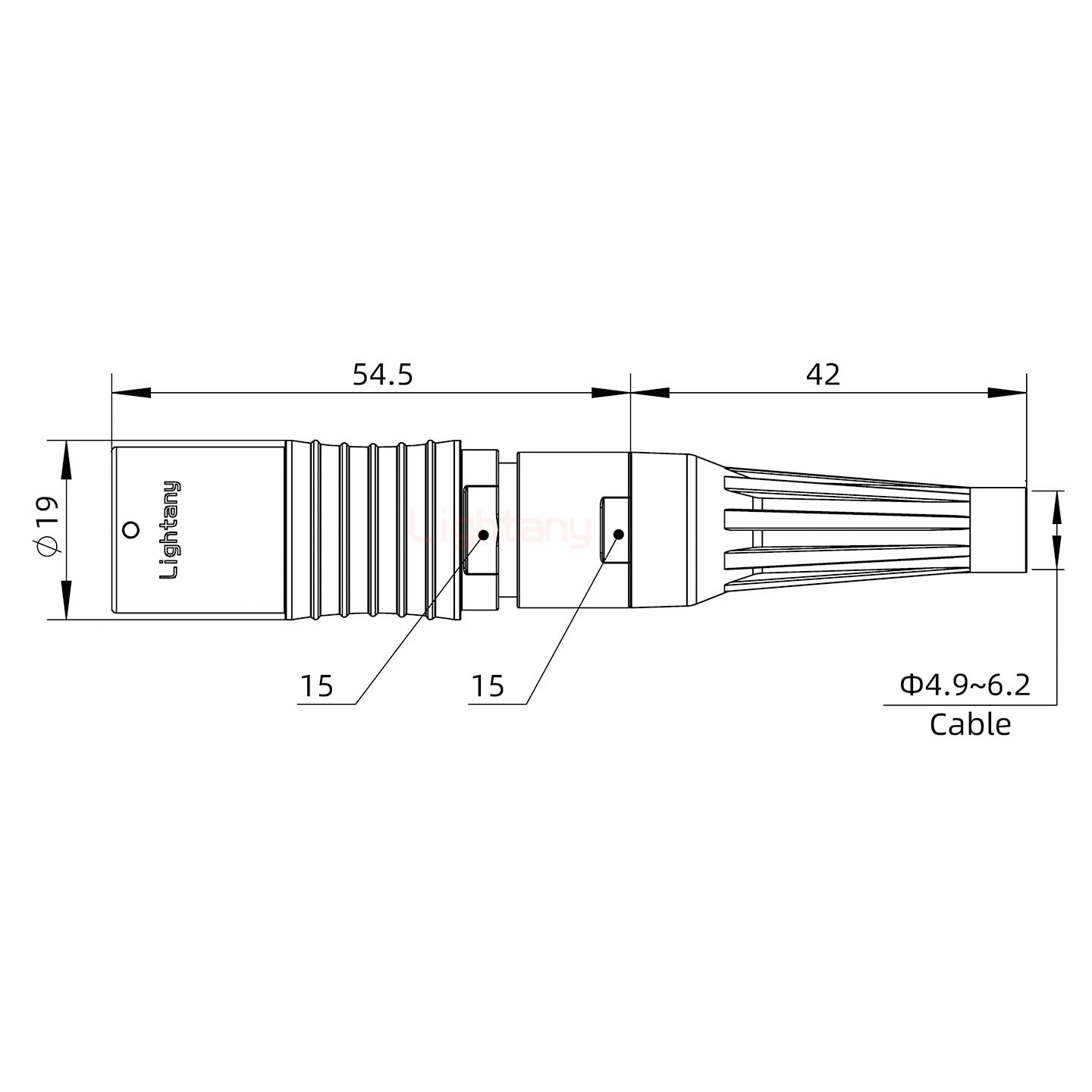 PHG.3B.018.CLLD62Z帶護(hù)套浮動(dòng)插座