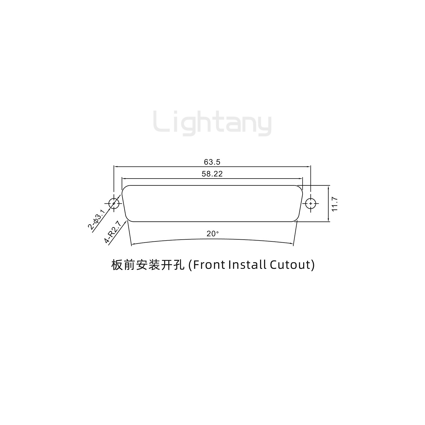 21W4母焊線式/鎖螺絲螺母+防水墊片/大電流40A