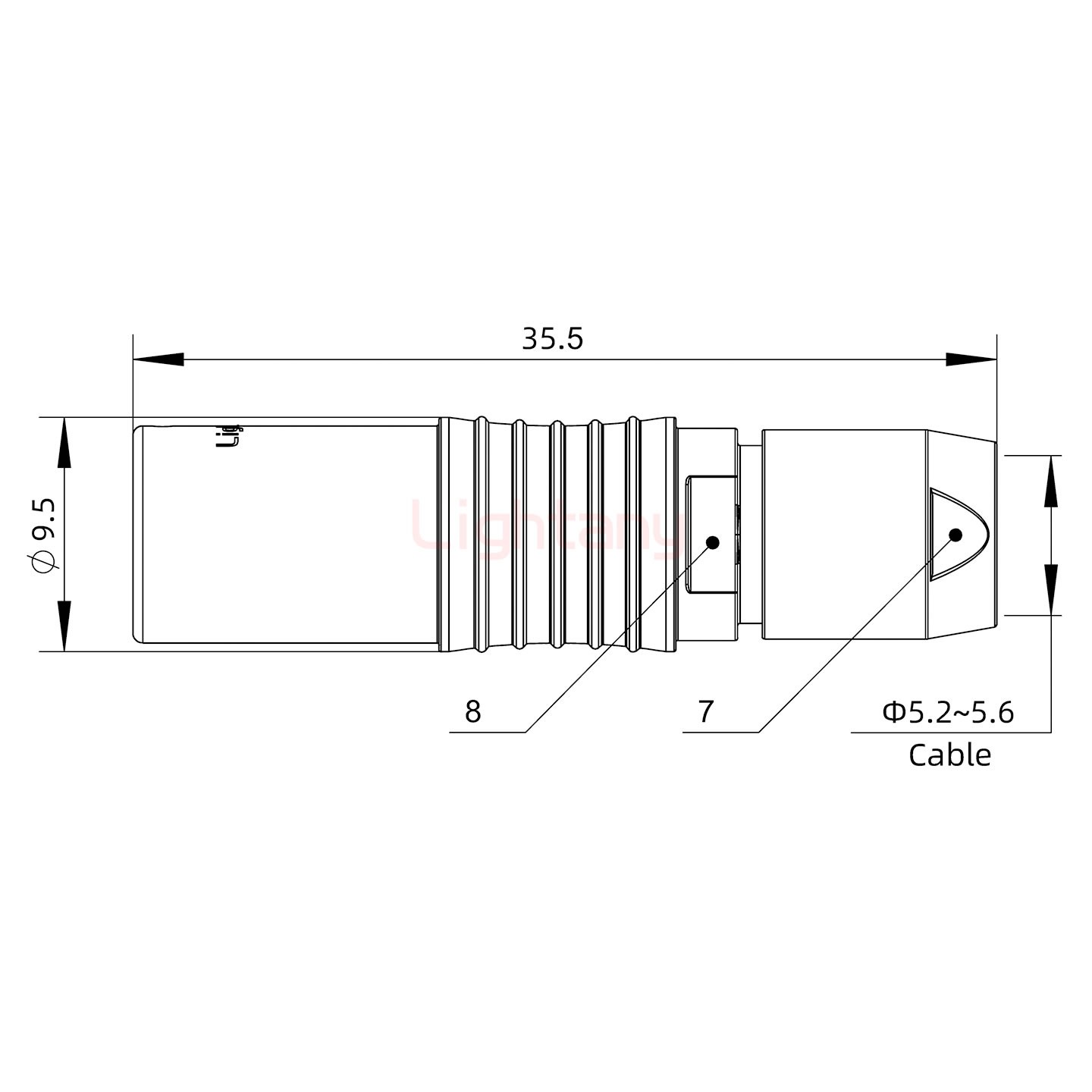 PHG.0B.002.CLLD56推拉自鎖浮動插座