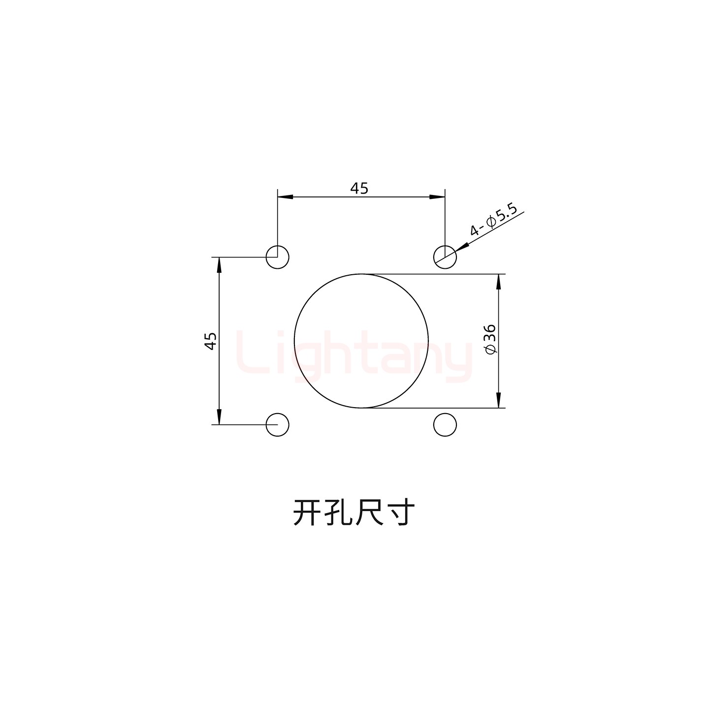 內(nèi)螺紋穿墻插座 600A 橘黃