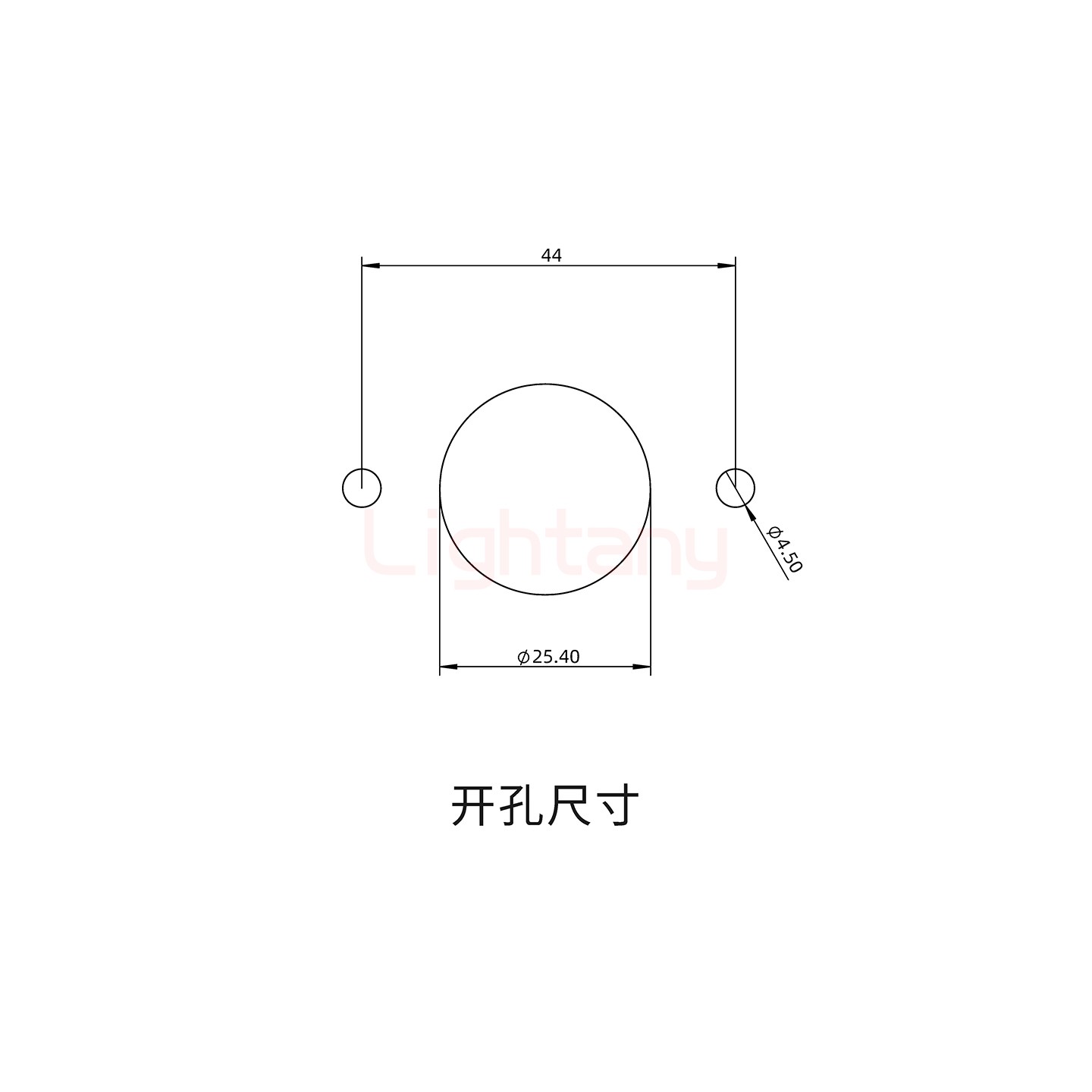 內(nèi)螺紋穿墻插座 500A 紅色